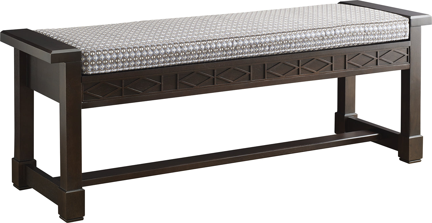 BIRKDALE BENCH in Walnut Solids - Hickory Chair