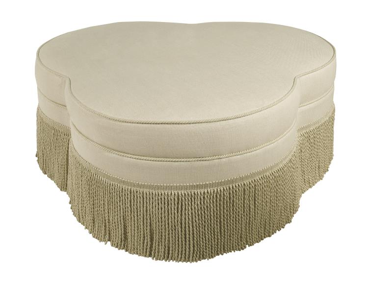 Cloverleaf Ottoman