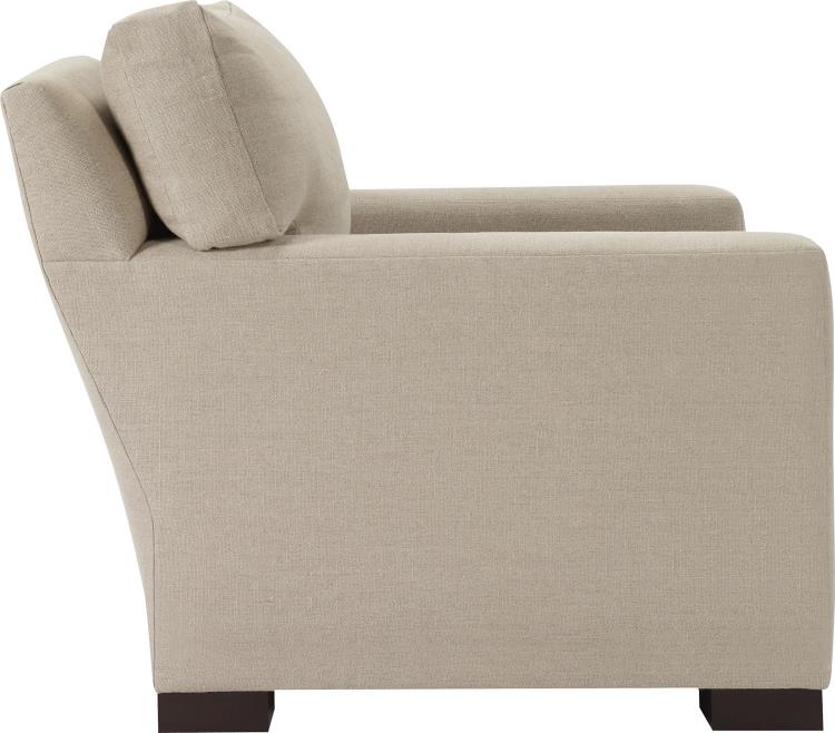 Silhouettes Chair With Wide Square Arm (Exp Leg)