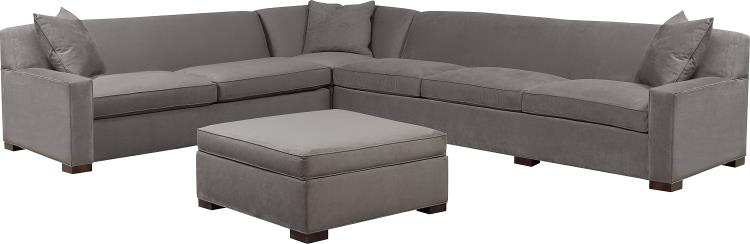 Silhouettes M2m Ottoman (Exp Leg)
