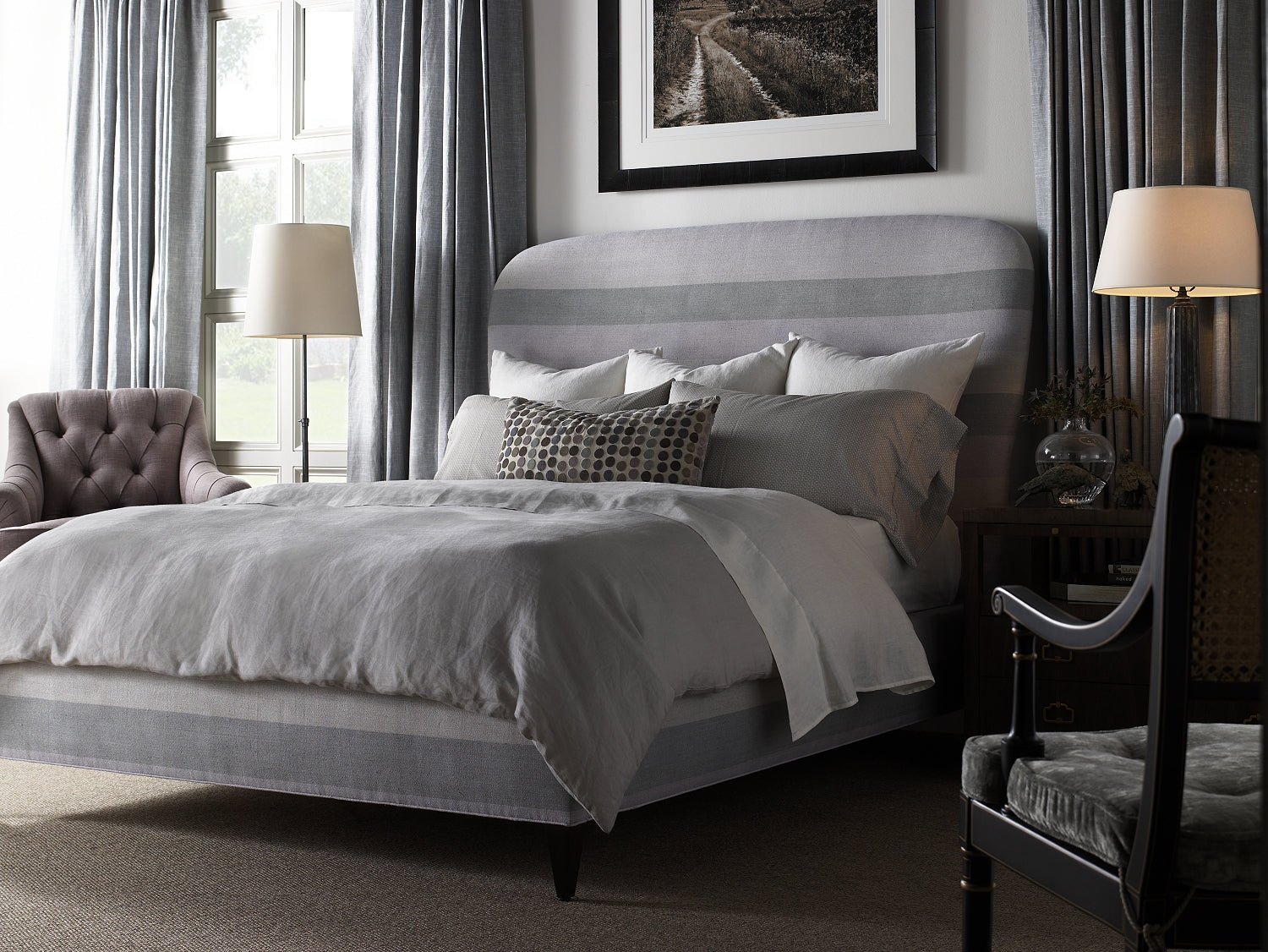 SELBY KING HEADBOARD in Maple Solids - Hickory Chair