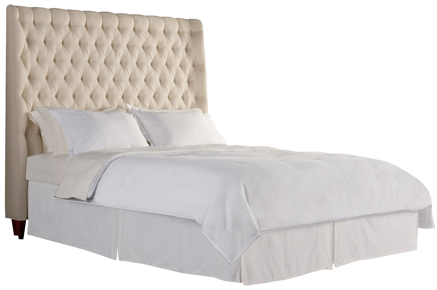 HATTIE TUFTED KING HEADBOARD in Maple Solids - Hickory Chair