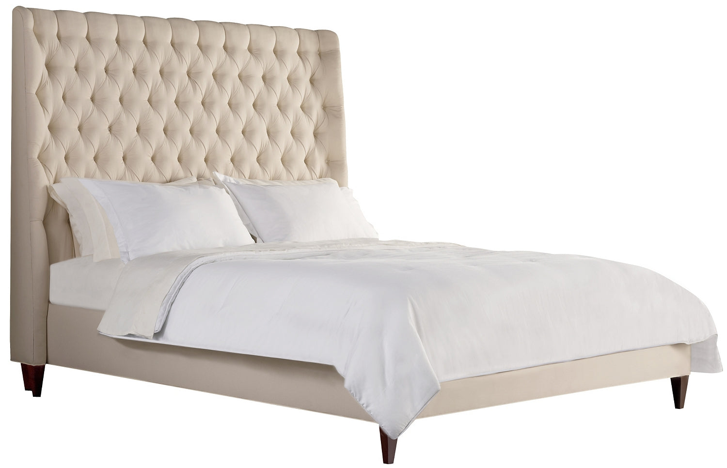HATTIE TUFTED KING HEADBOARD in Maple Solids - Hickory Chair