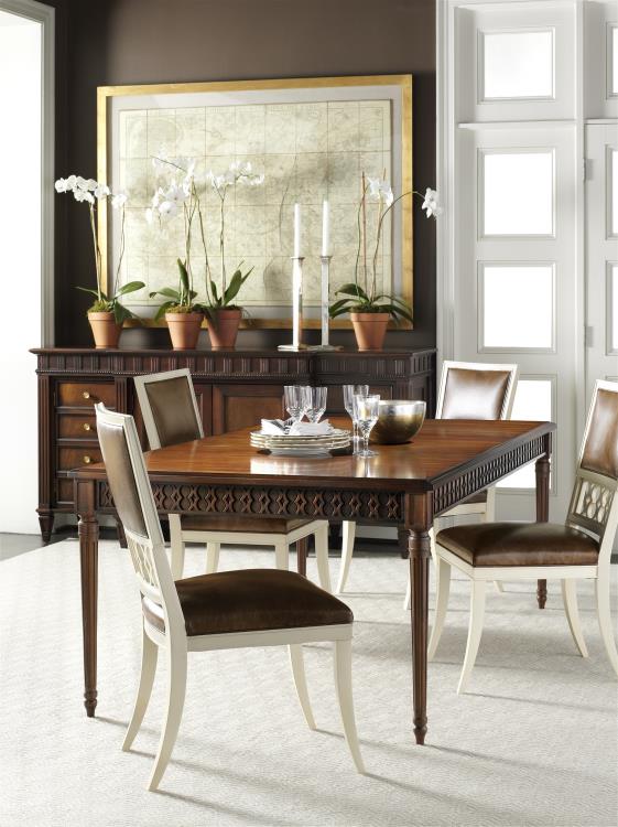 Gustav Rectangular Dining Table With Fig