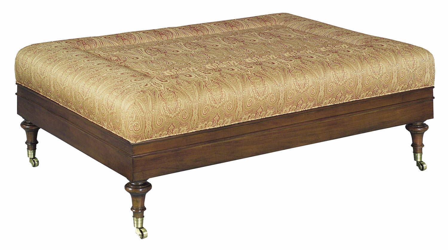 ALEX OTTOMAN in Maple Solids - Hickory Chair