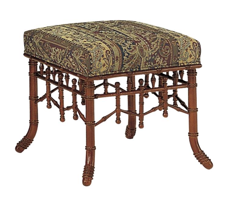 Faux Bamboo Bench