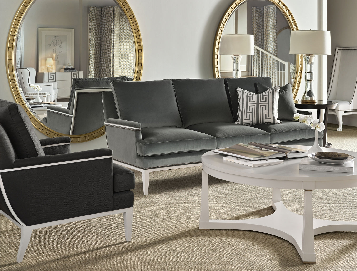 ALEXANDER OTTOMAN in Ash Solids - Hickory Chair