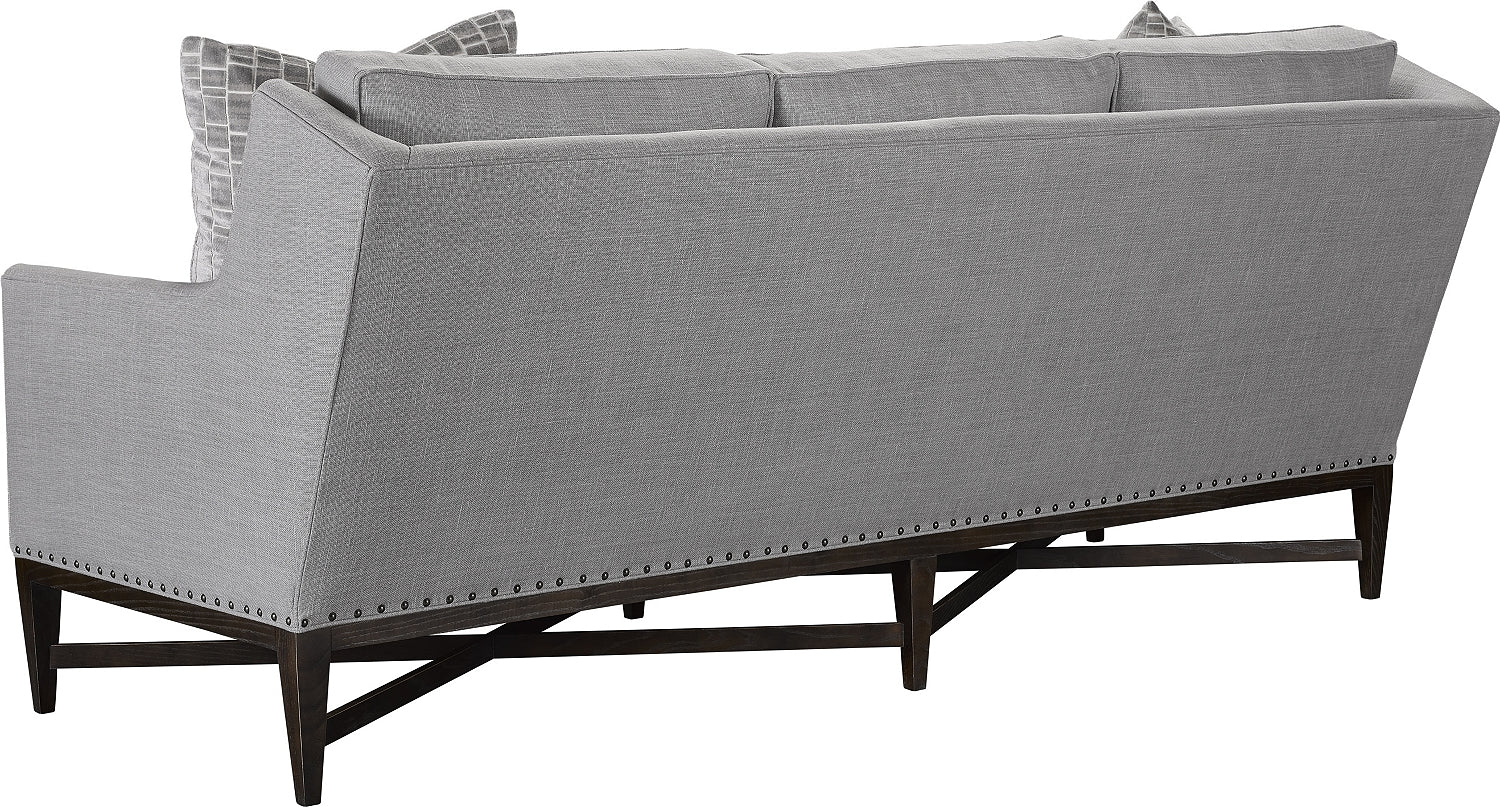 WILMINGTON SOFA (3 over 3) in Ash Solids - Hickory Chair