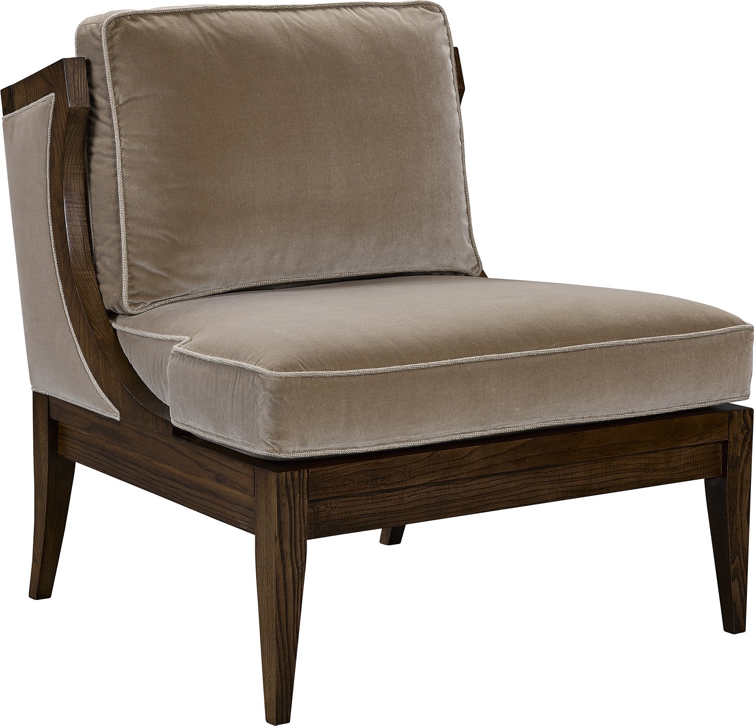 WESTMORELAND LOUNGE CHAIR in Ash Solids - Hickory Chair