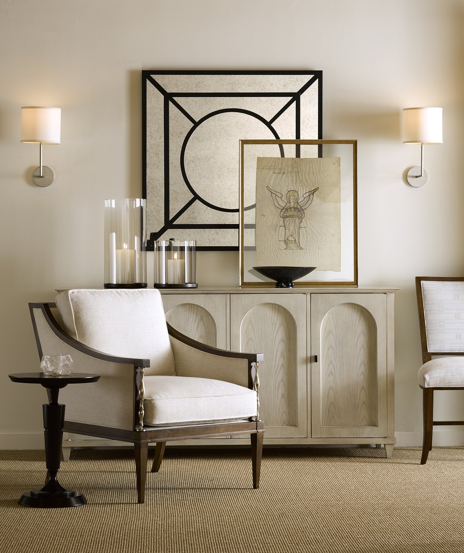 AMELIA SIDEBOARD in Quarter Ash Veneers, Ash Solids - Hickory Chair