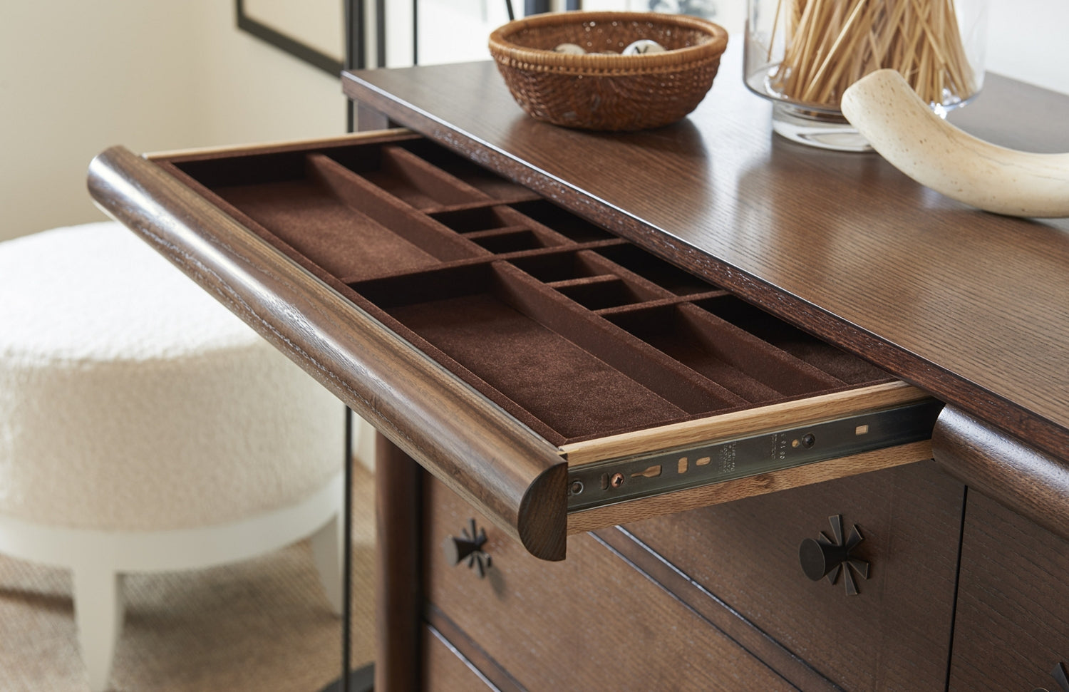MARGUERITE DRESSER in Quarter Ash Veneers, Ash Solids - Hickory Chair