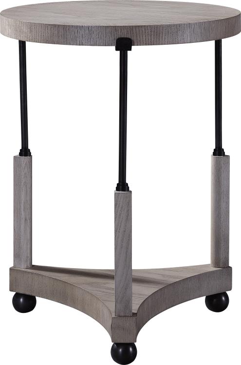 Alfred Spot Table With Wood Top