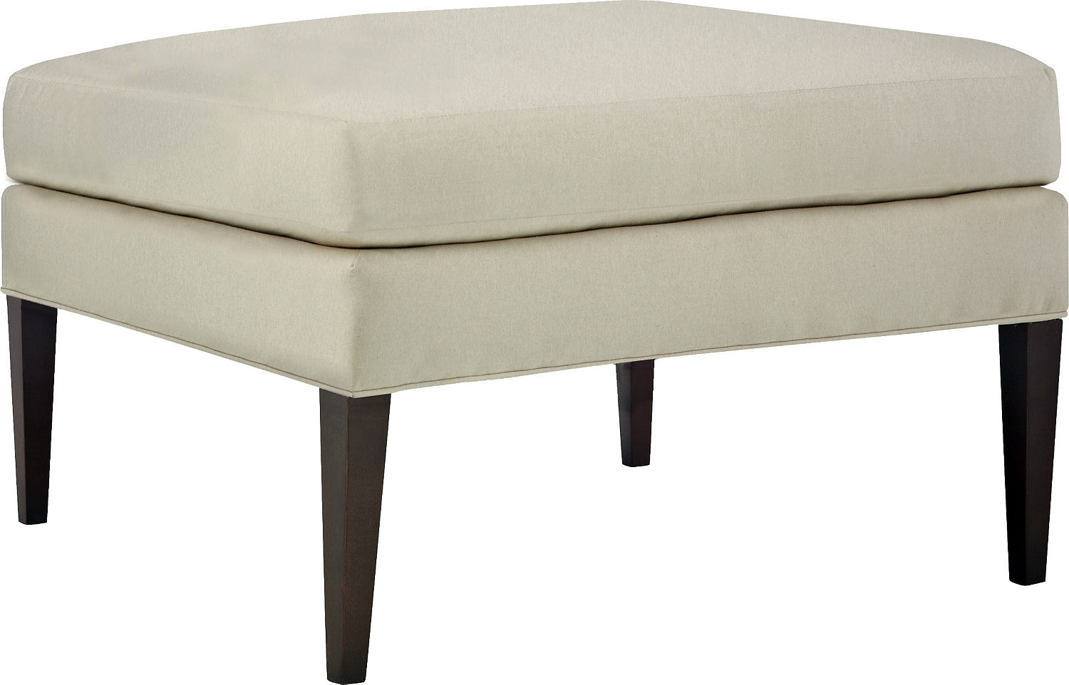 MAUD OTTOMAN WITH TAPERED LEGS