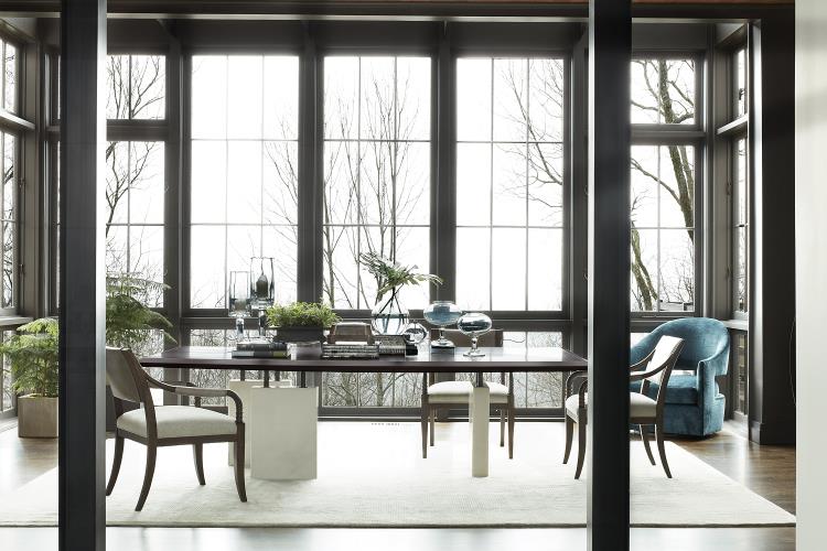 Block Dining Table 108 Inch