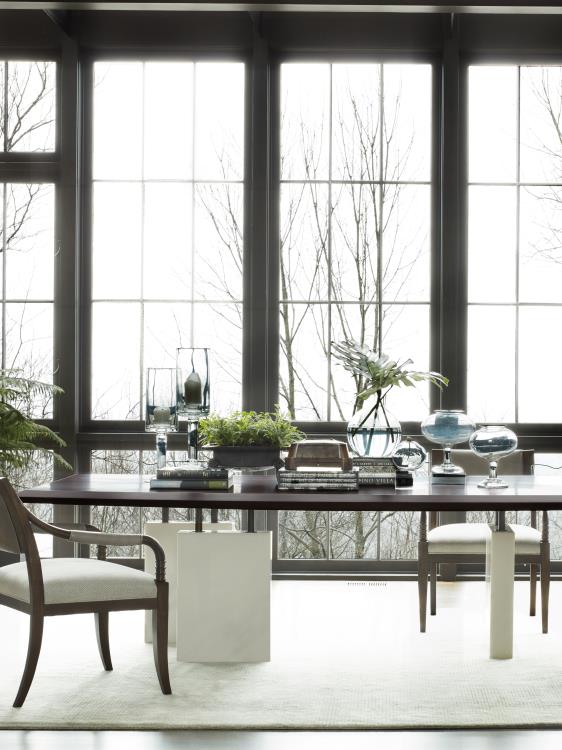 Block Dining Table 108 Inch