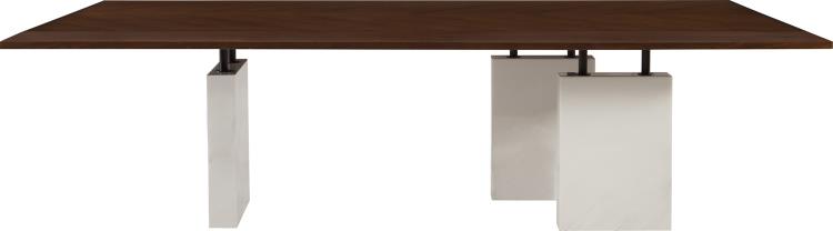 Block Dining Table 108 Inch