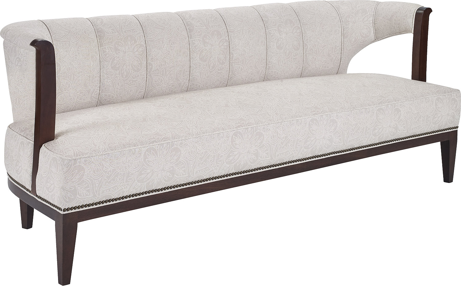 BYRON SETTEE in Mahogany Solids - Hickory Chair