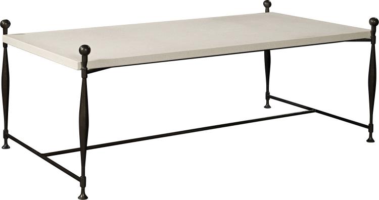 Ionia Cocktail Table With Stone Top
