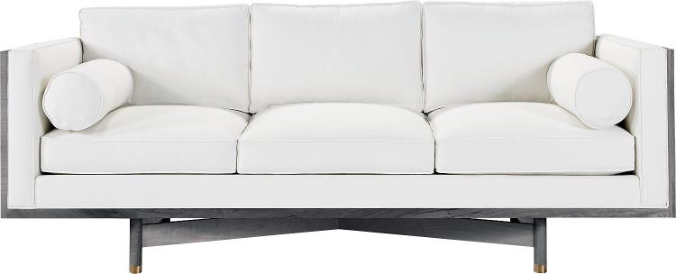 Frankie Wood Accent Sofa