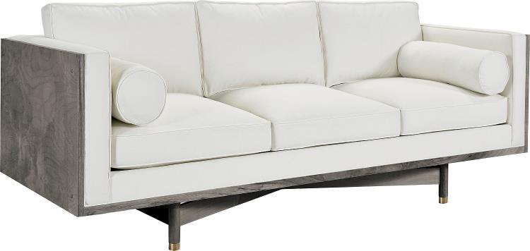 Frankie Wood Accent Sofa