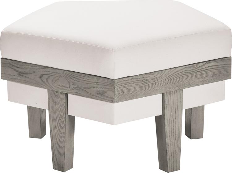 Rose Ottoman