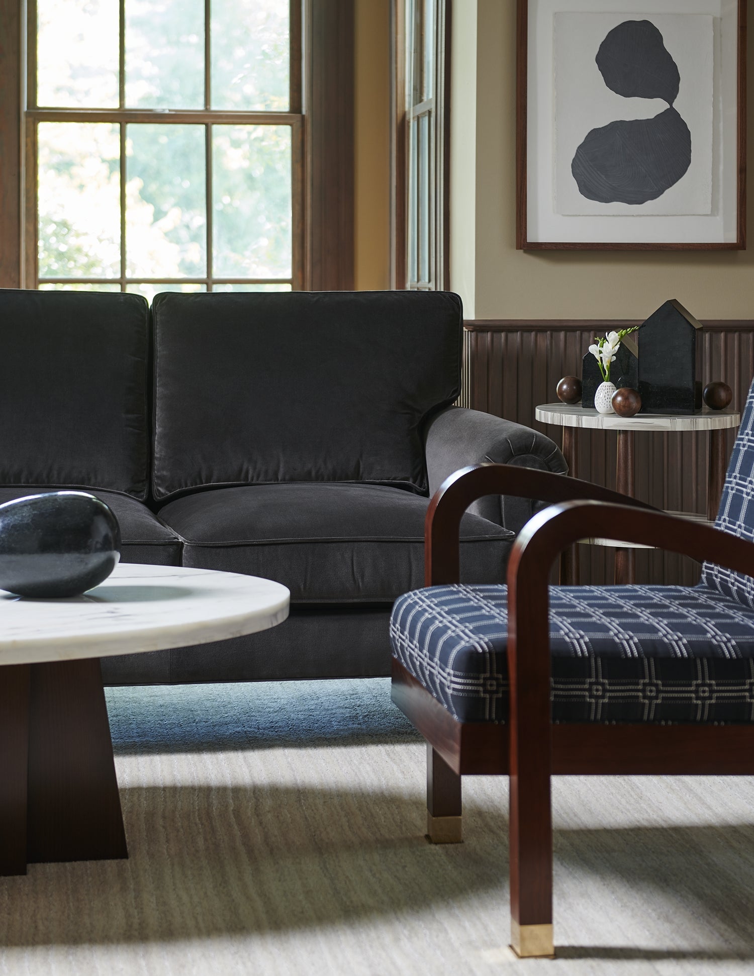 RIDLEY SOFA in Maple Solids - Hickory Chair