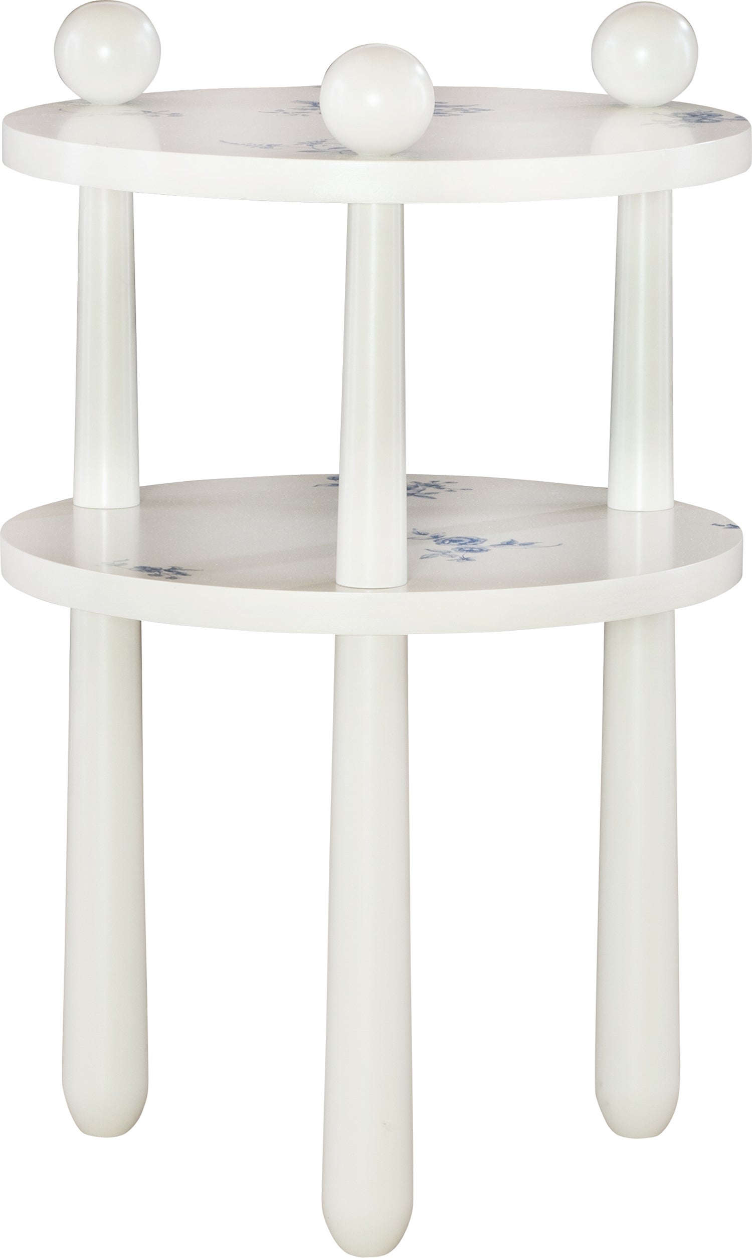 CHAD SIDE TABLE WALNUT in Walnut Solids, Olive Ash Burl Veneers - Hickory Chair