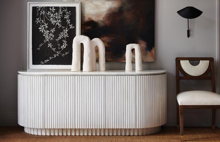 Maxime Console With Stone Top