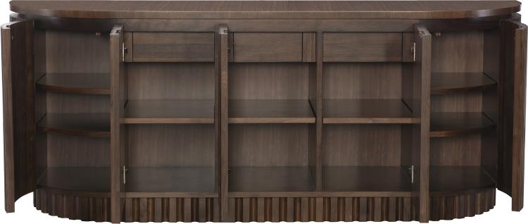 Maxime Console With Wood Top