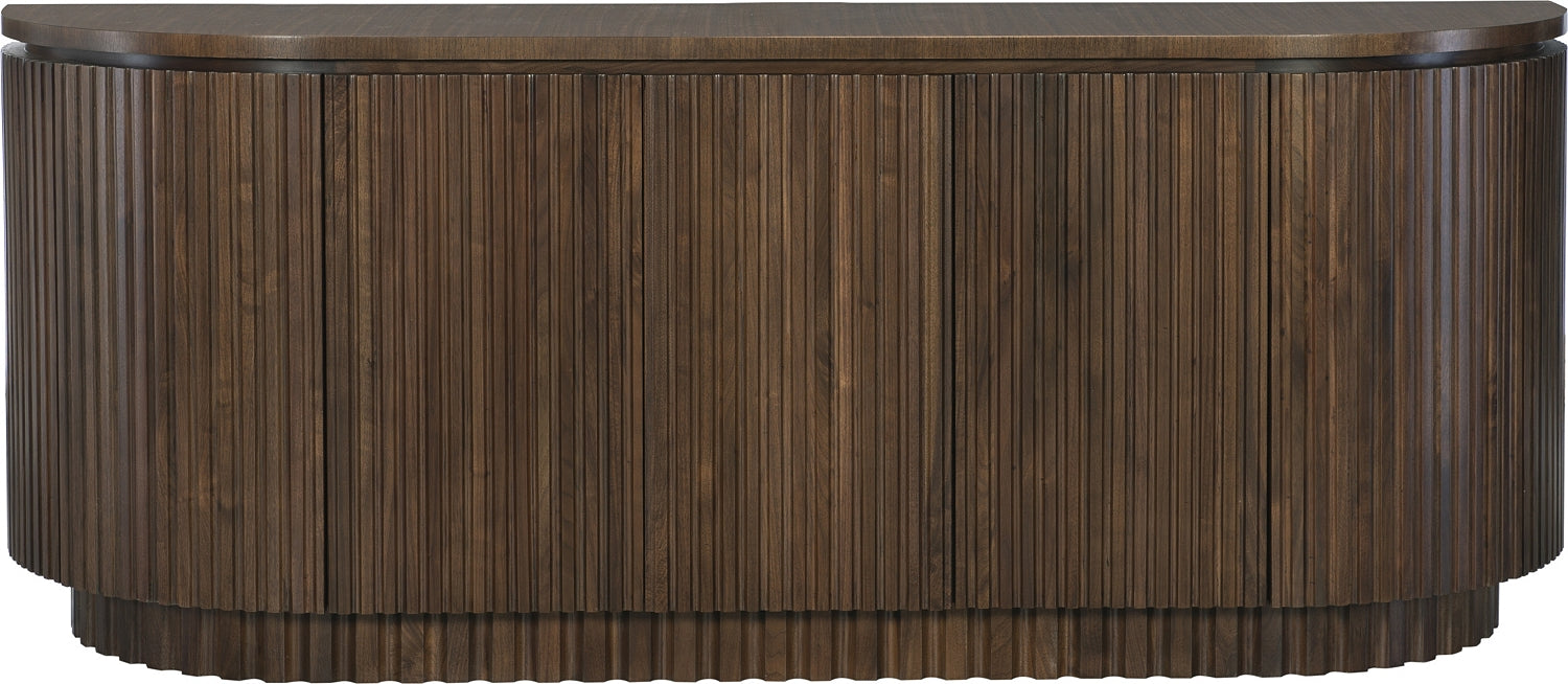 MAXIME CONSOLE WITH WOOD TOP in Walnut Veneers, Walnut Solids - Hickory Chair
