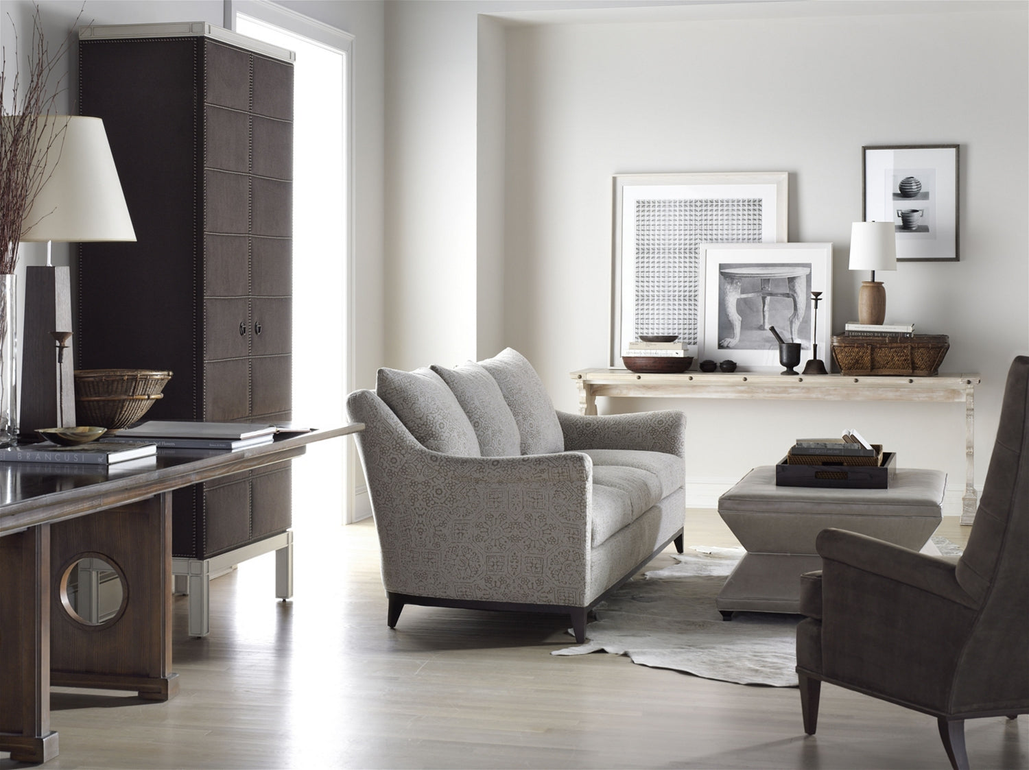 17th C. Italian M2M Console in Ash Solids - Hickory Chair