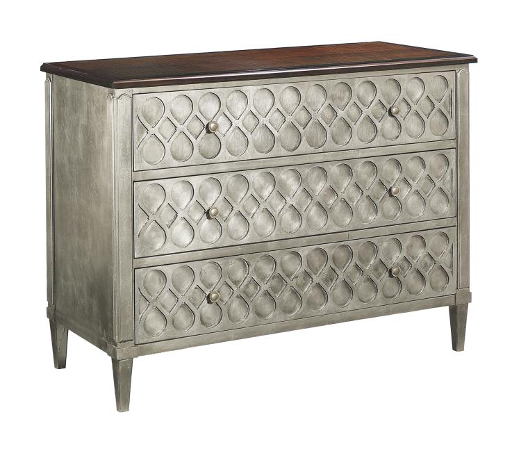 Murano Chest With Wood Top