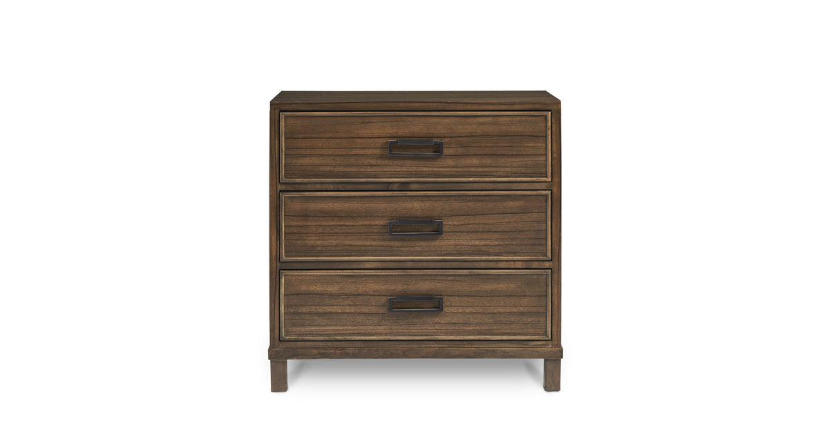 Courtland 3 Drawer Nightstand