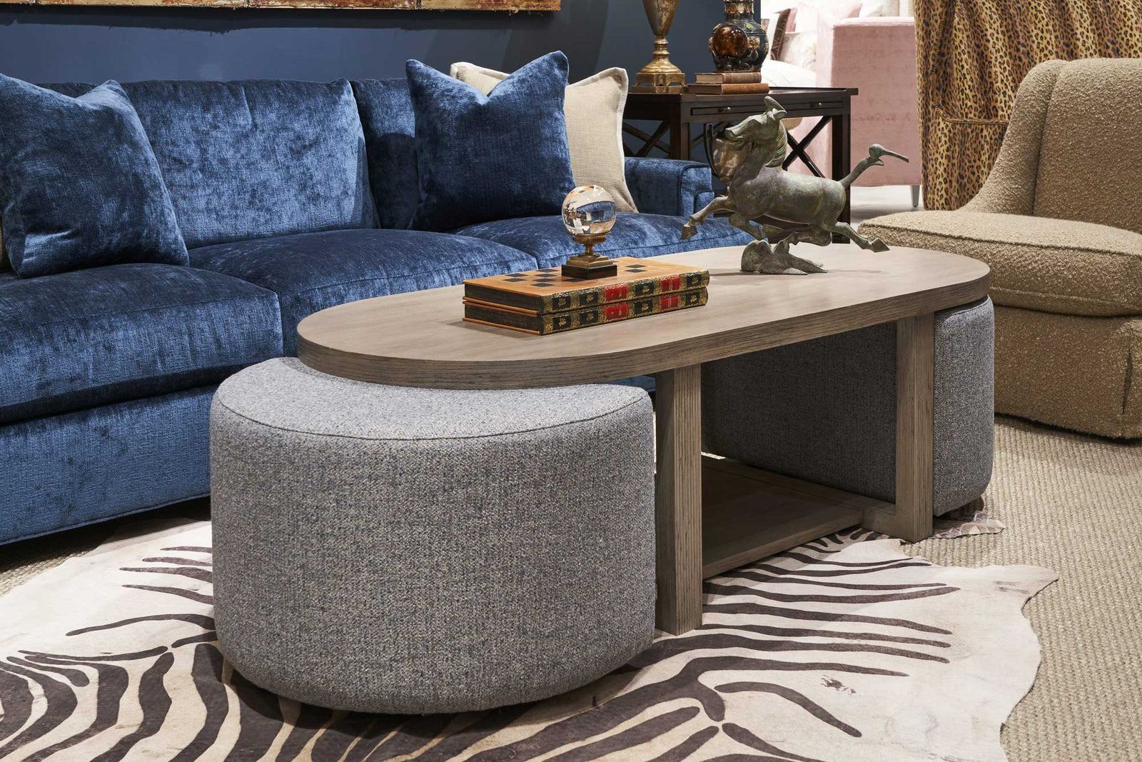Orla Round Ottomans