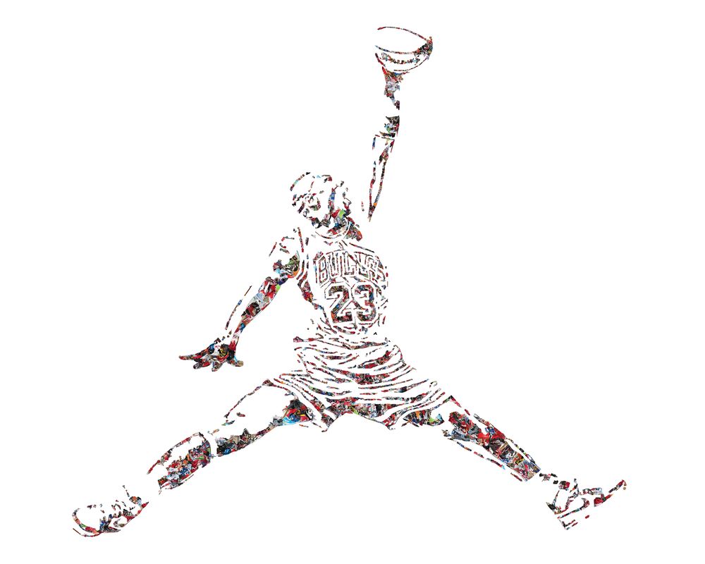 Silhouette Jumpman 1 artwork