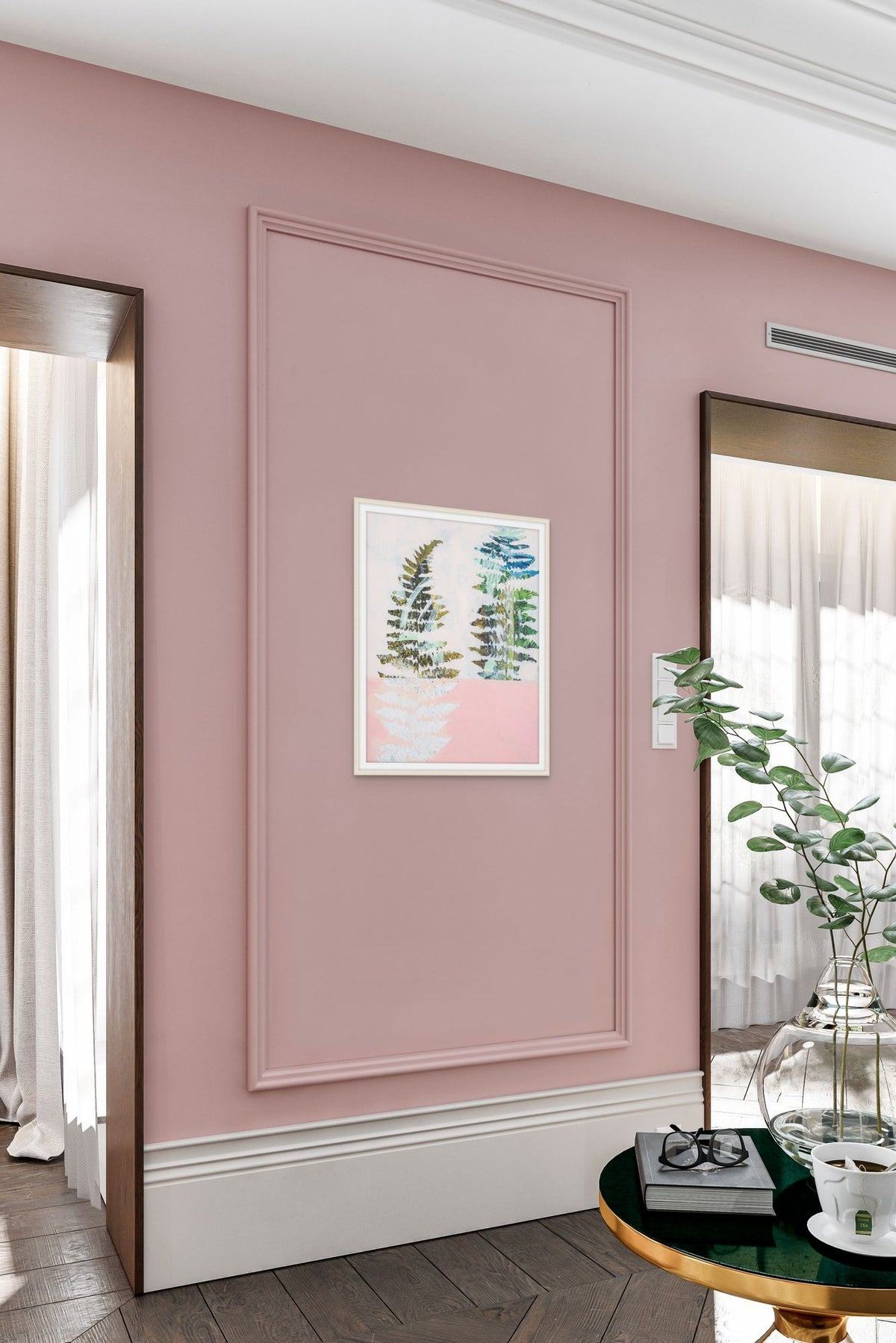 Ferns Manifested 2 in a room