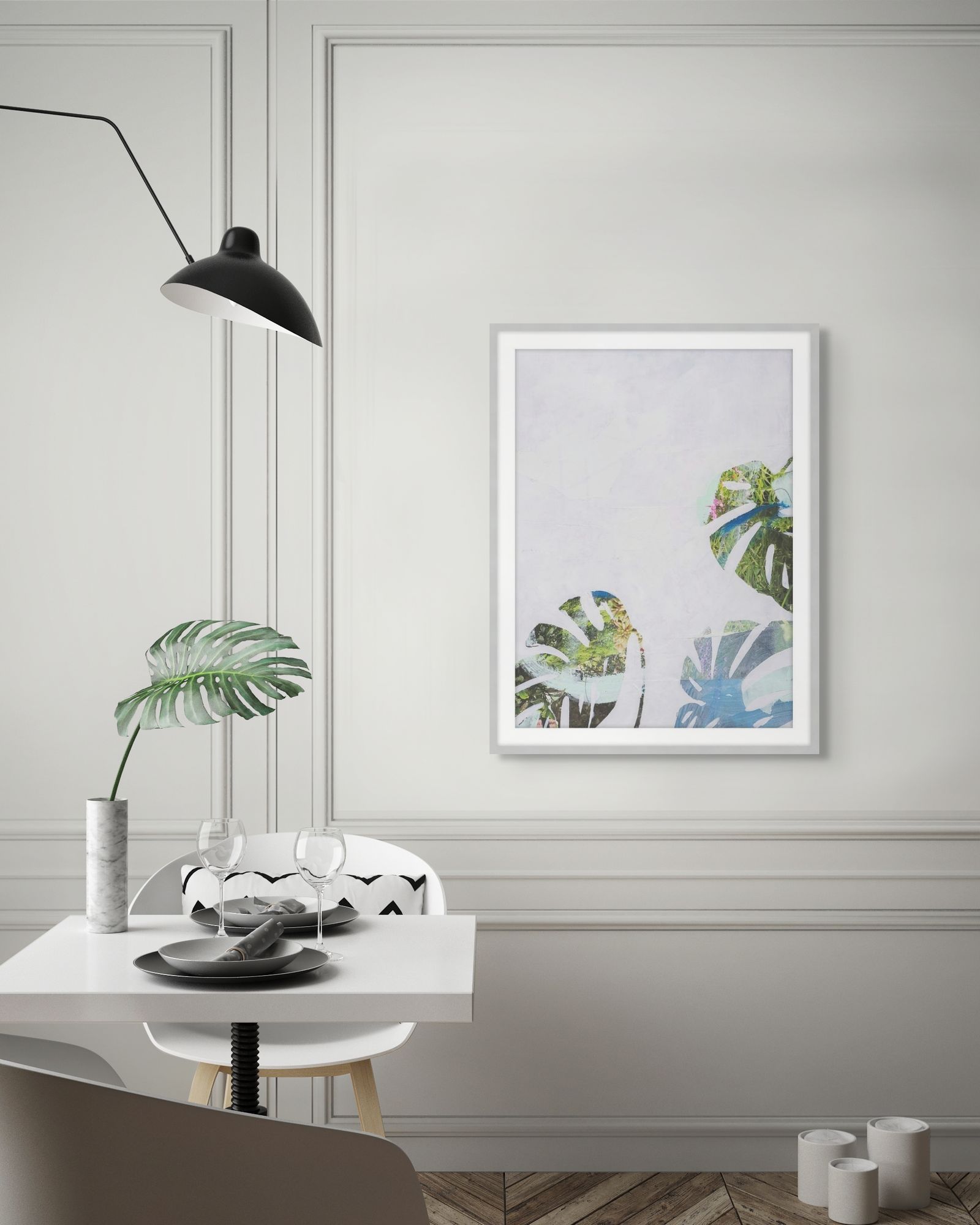 Monstera Manifested 2 in a room