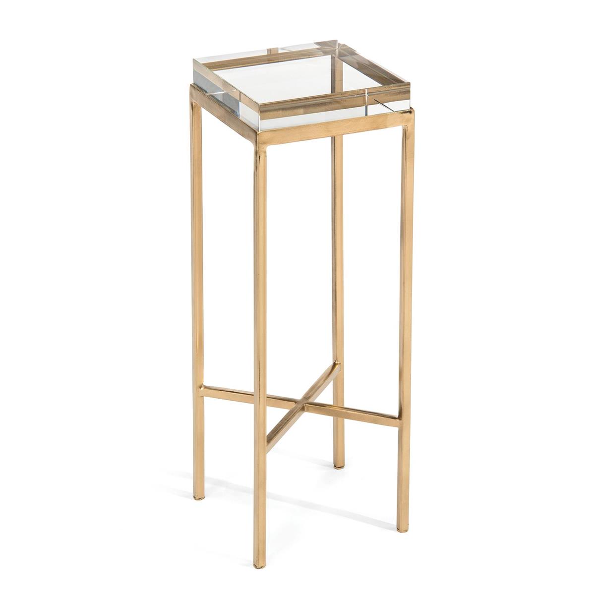 Glass Block Martini Table by John Richard | Sutter & Vale