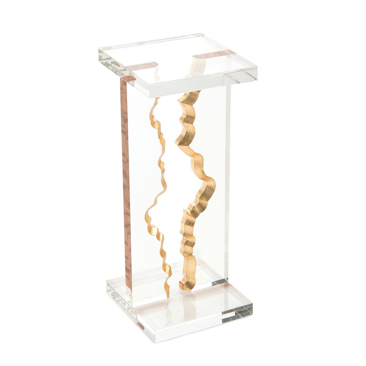 Gold Landscape Martini Table by John Richard | Sutter & Vale