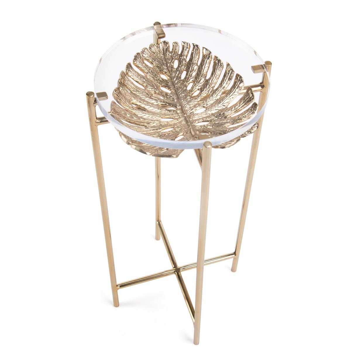 Palm Accent Table – Art by John Richard | Sutter & Vale