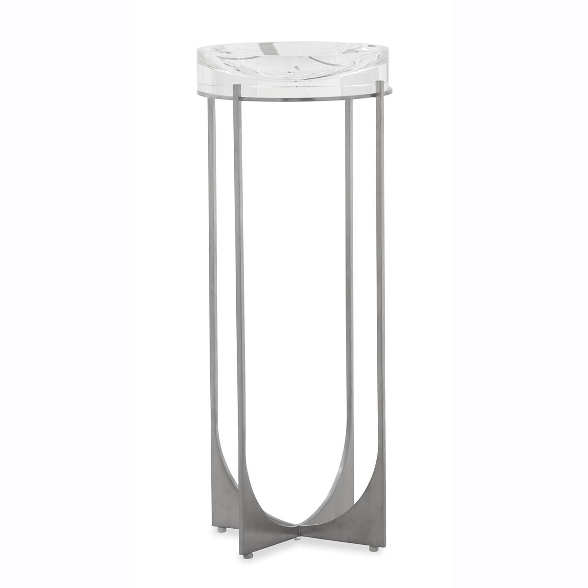 Svelte Martini Table II, Silver – Art by John Richard | Sutter & Vale