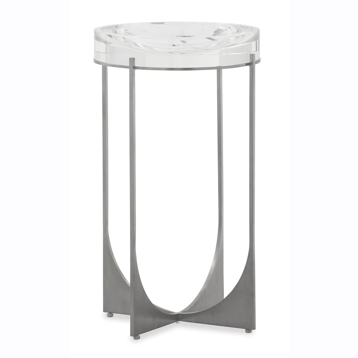 Svelte Martini Table I, Silver – Art by John Richard | Sutter & Vale