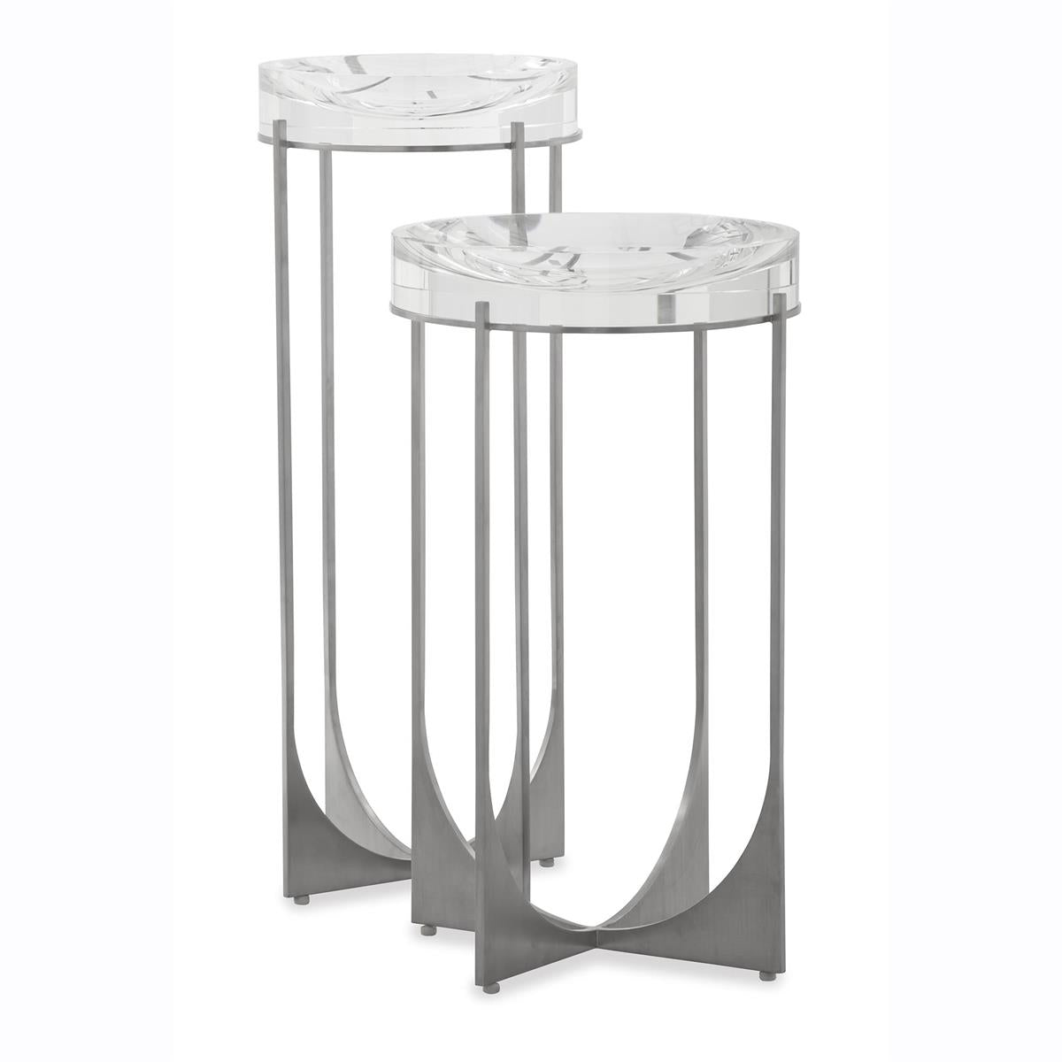 Svelte Martini Table I, Silver – Art by John Richard | Sutter & Vale