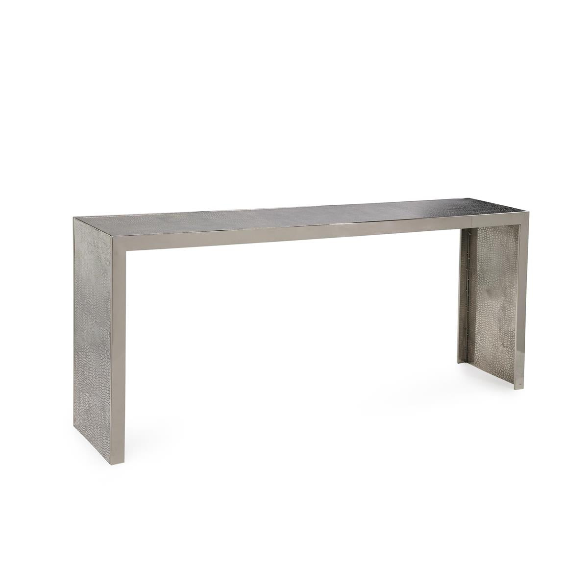 Silver Serpent Console Table, Small by John Richard | Sutter & Vale