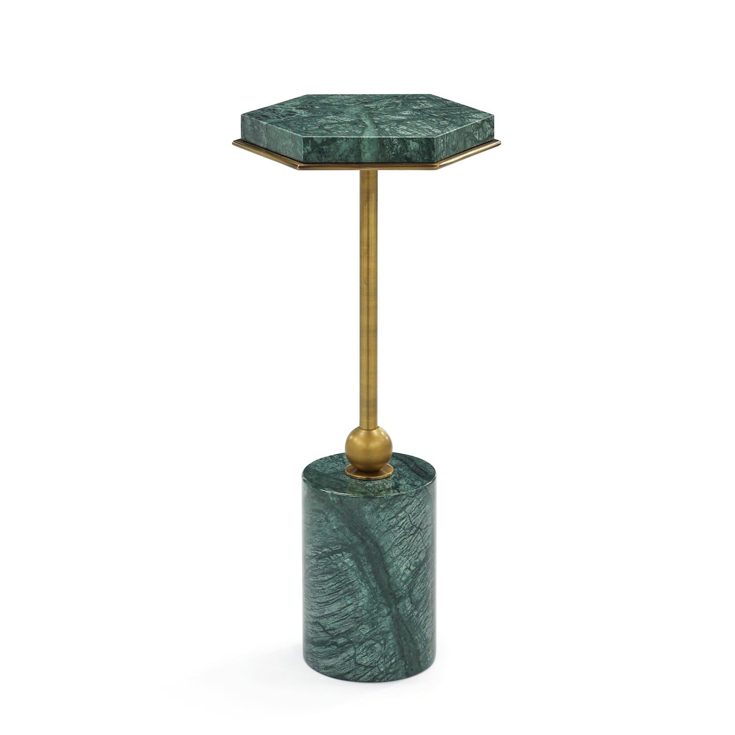 Verde Alpi Martini Table by John Richard | Sutter & Vale