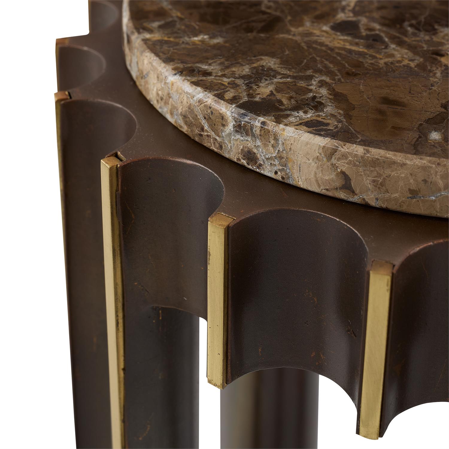 Forged Accent Table
