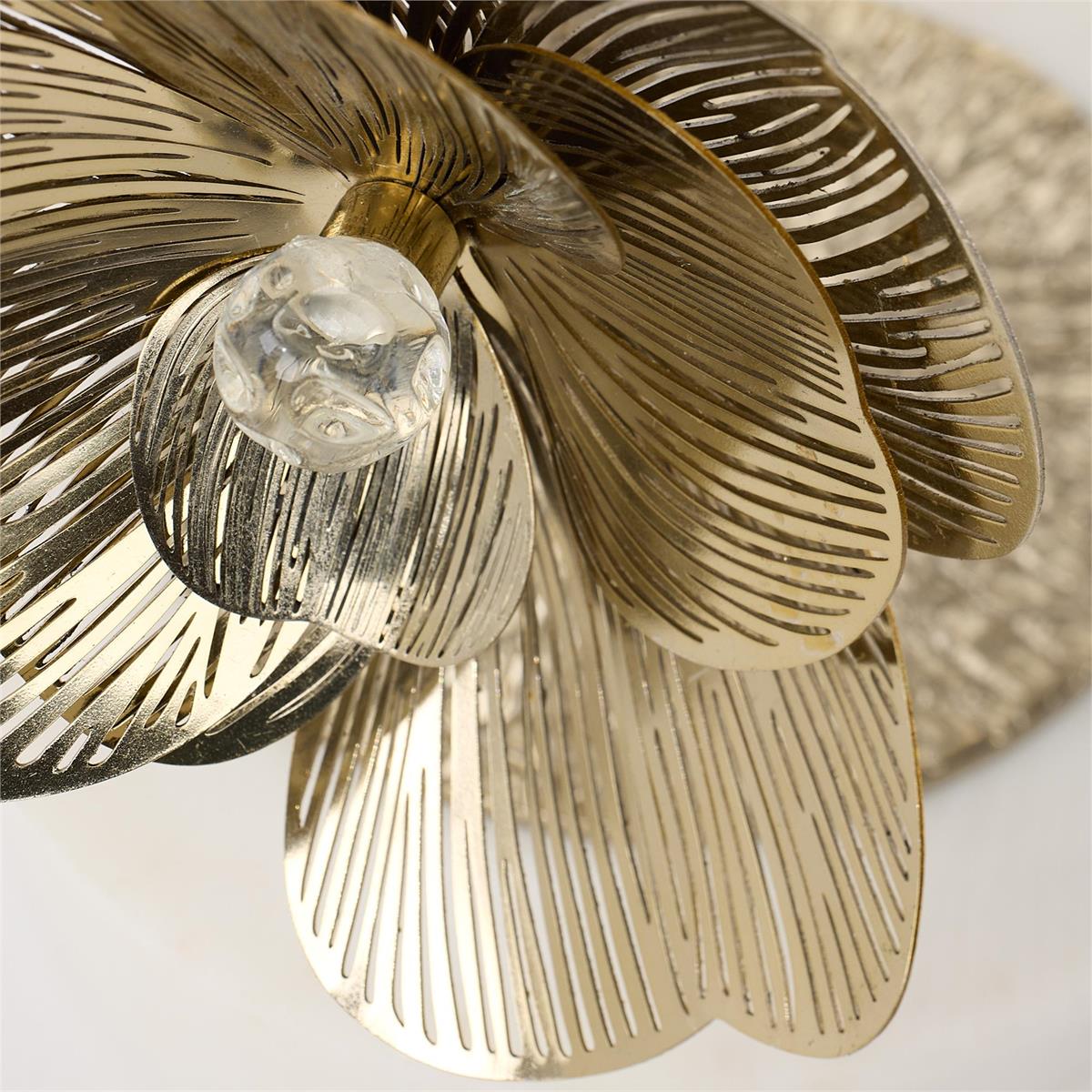Golden Camellia Accent Table by John Richard | Sutter & Vale
