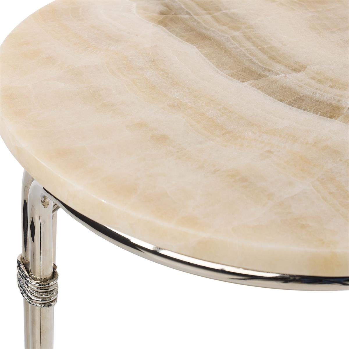 Tecali Accent Table by John Richard | Sutter & Vale
