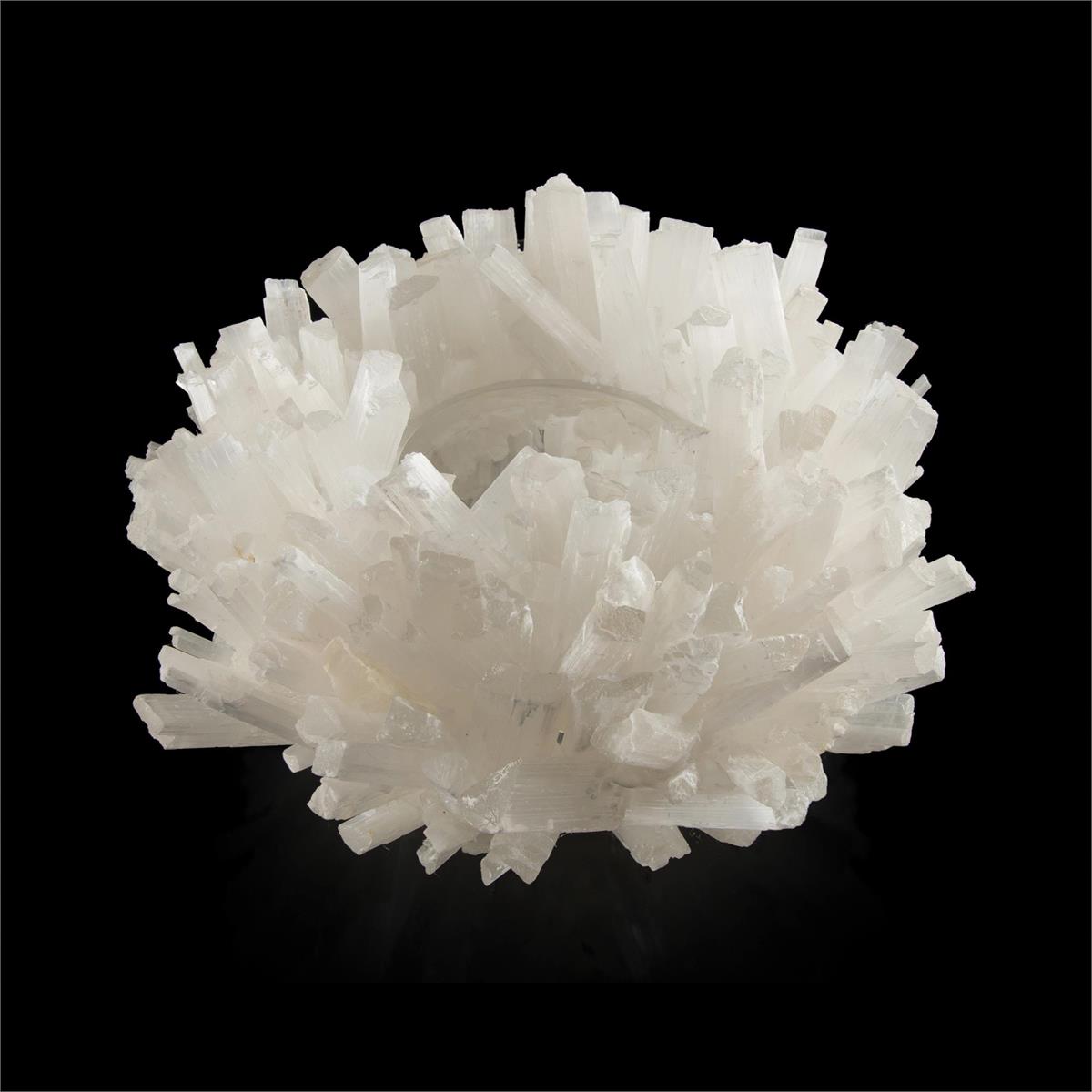 Selenite Satin Spar Bowl by John Richard | Sutter & Vale