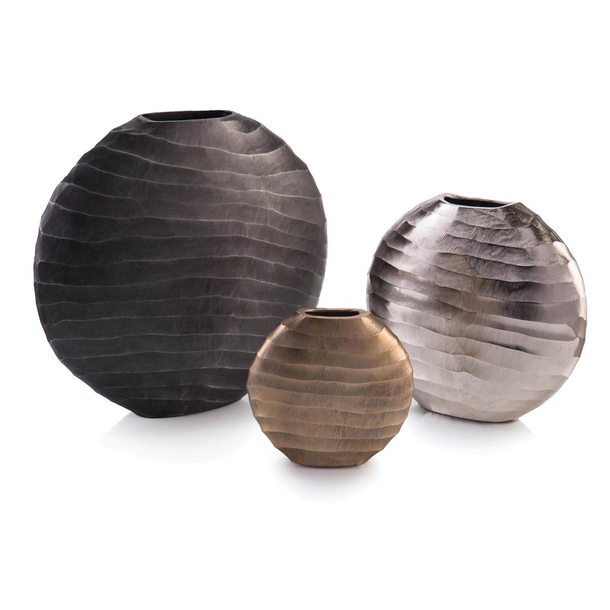 Chiseled Vases, Set of Three by John Richard | Sutter & Vale